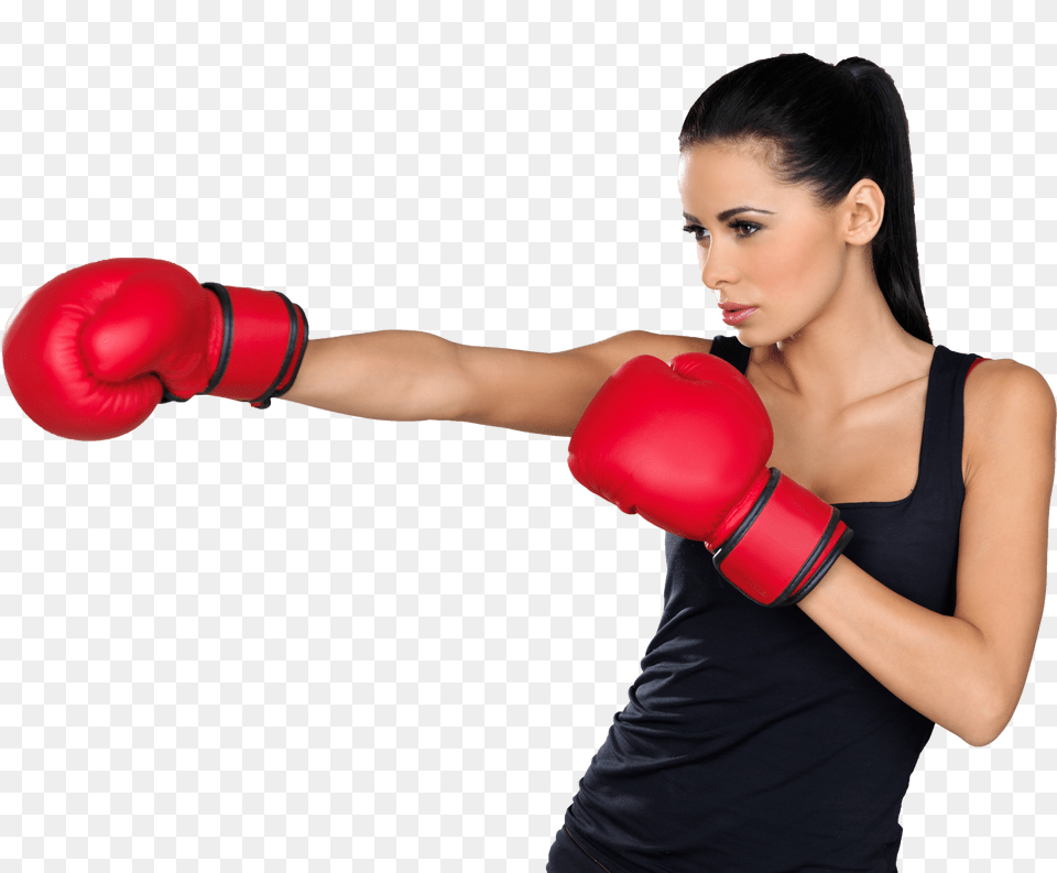 Kickboxing, Adult, Clothing, Female, Glove Free Transparent Png