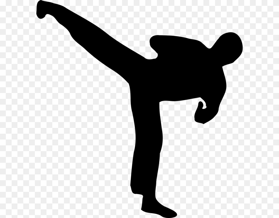 Kickboxing Muay Thai Karate, Gray Free Png