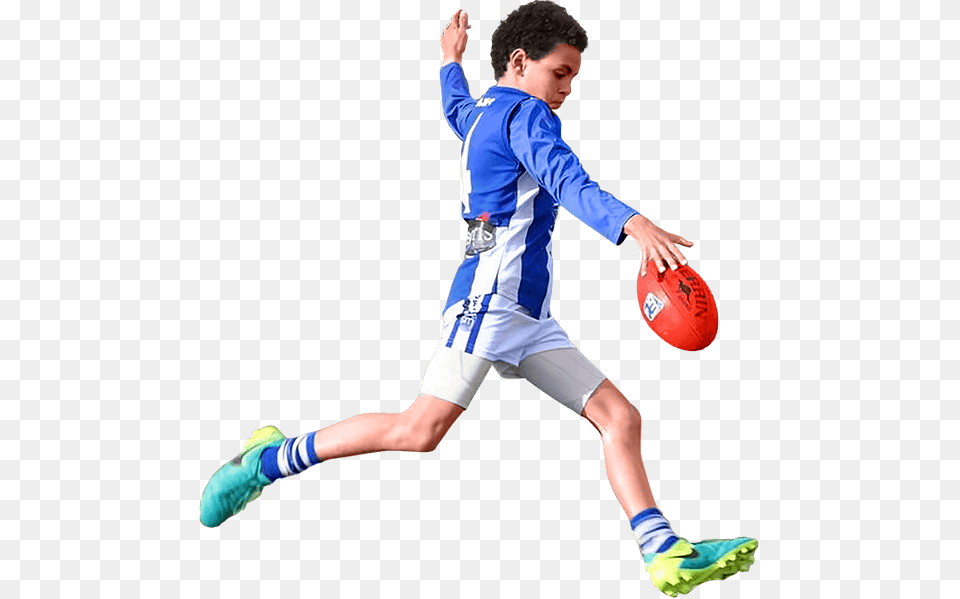 Kicking A Footy, Ball, Rugby Ball, Rugby, Sport Png Image