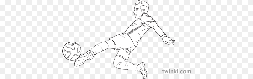 Kicking Ball Slide Footballer Football Sport Shoot Player, Person, Face, Head, Art Png