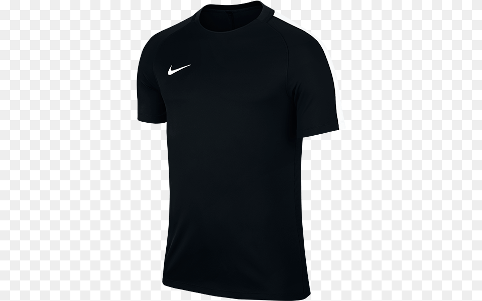 Kid 39 S Nike Dry Football Top Black Color T Shirt Front And Back, Clothing, T-shirt Free Png Download