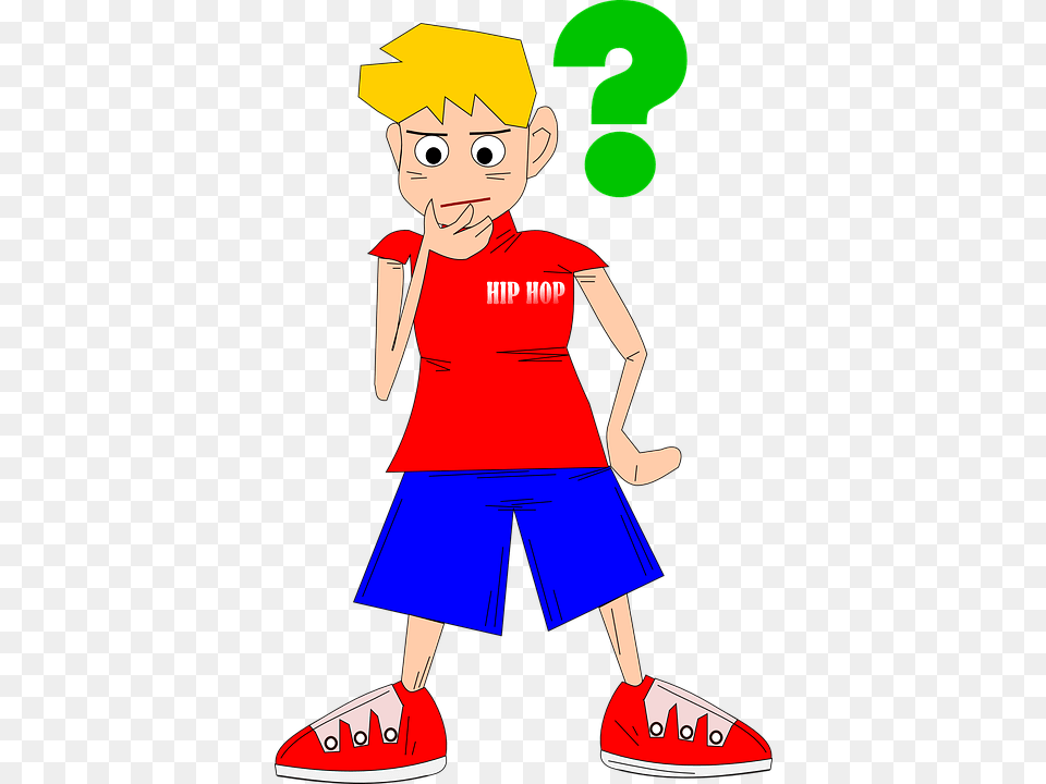 Kid Boy Child Question Mark Thinking What To Find The Missing Number In The Circle, Clothing, Shorts, Person, Face Free Transparent Png