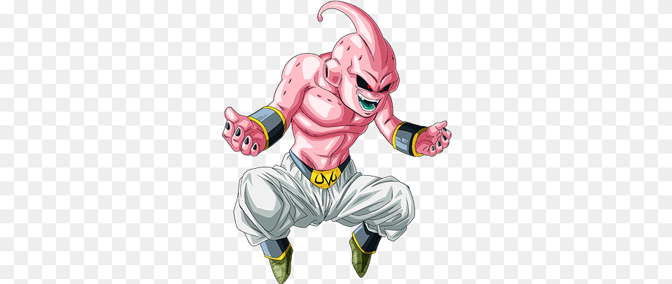 Kid Buu Dbzdokkanbattle Render Kid Buu Dragon Ball, Book, Comics, Publication, Baby Free Transparent Png