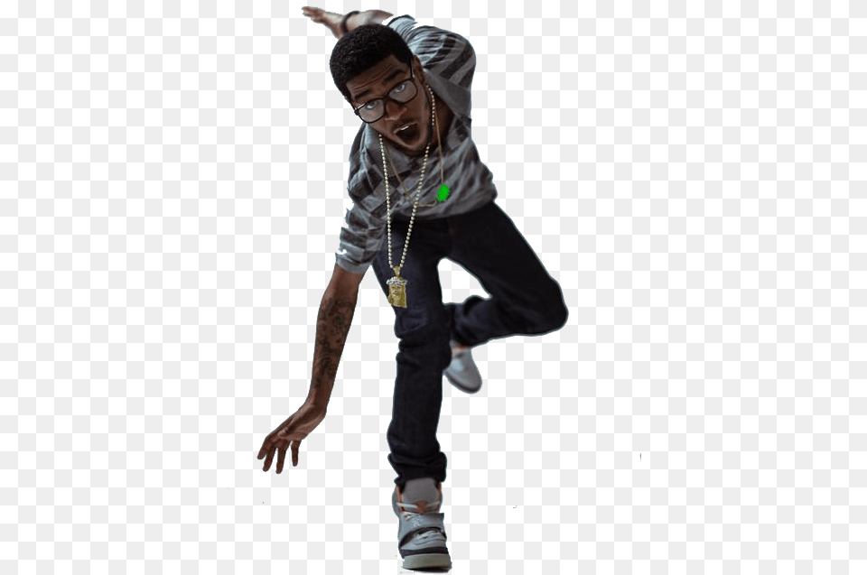 Kid Cudi In Yeezy, Boy, Child, Person, Male Png Image