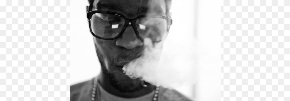 Kid Cudi Kid Cudi Nasa Music 2 Space Dreams, Smoke, Person, Face, Head Free Png Download