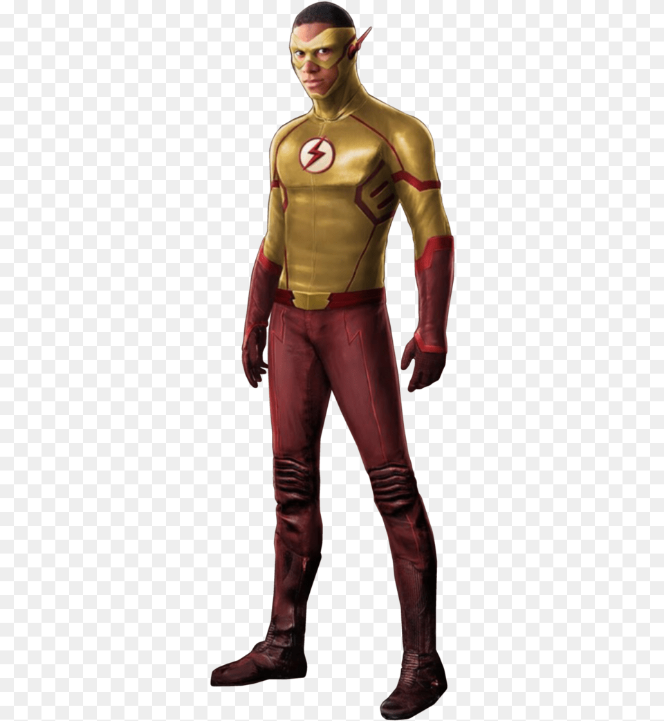 Kid Flash, Adult, Clothing, Costume, Male Free Transparent Png