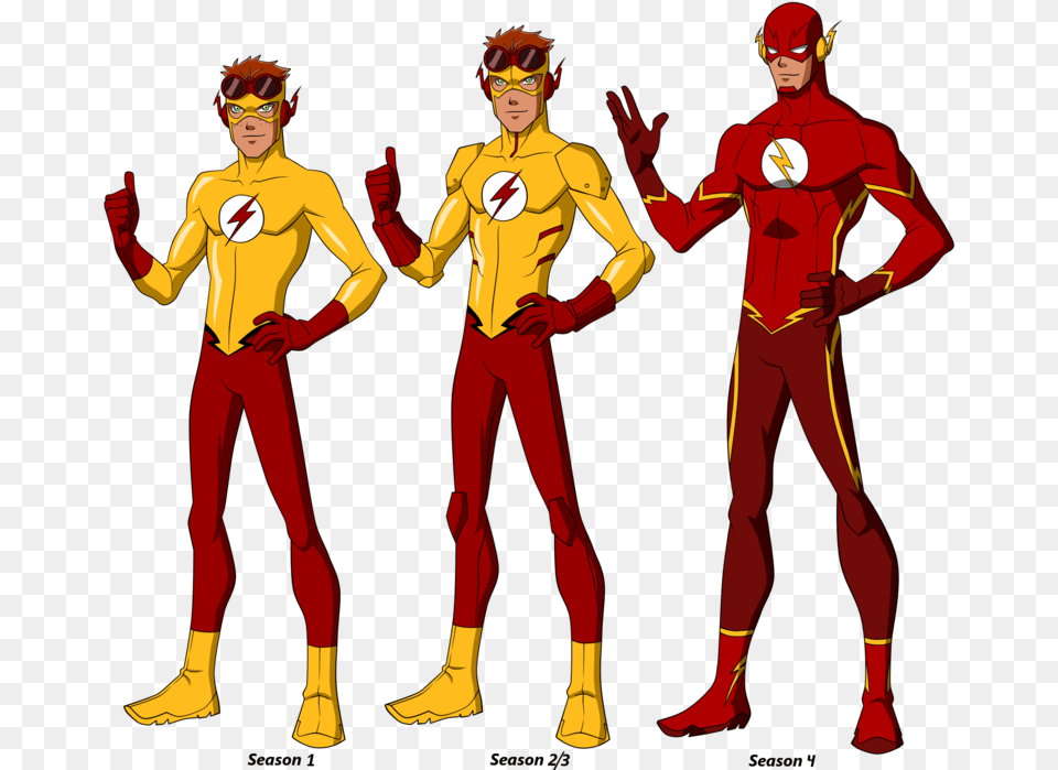 Kid Flash Young Justice Kid Flash Wally West, Book, Comics, Publication, Adult Png Image