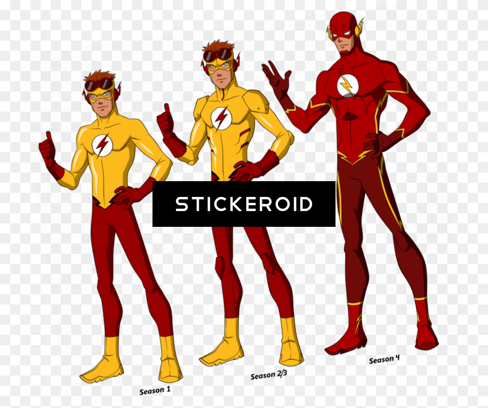 Kid Flash Kid Flash Young Justice, Person, People, Adult, Publication Free Png Download