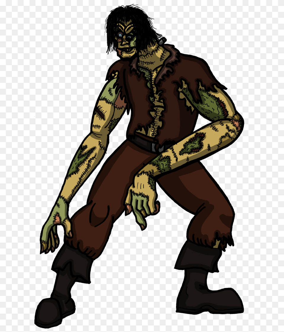 Kid Frankenstein Clipart The Monster, Adult, Male, Man, Person Free Transparent Png