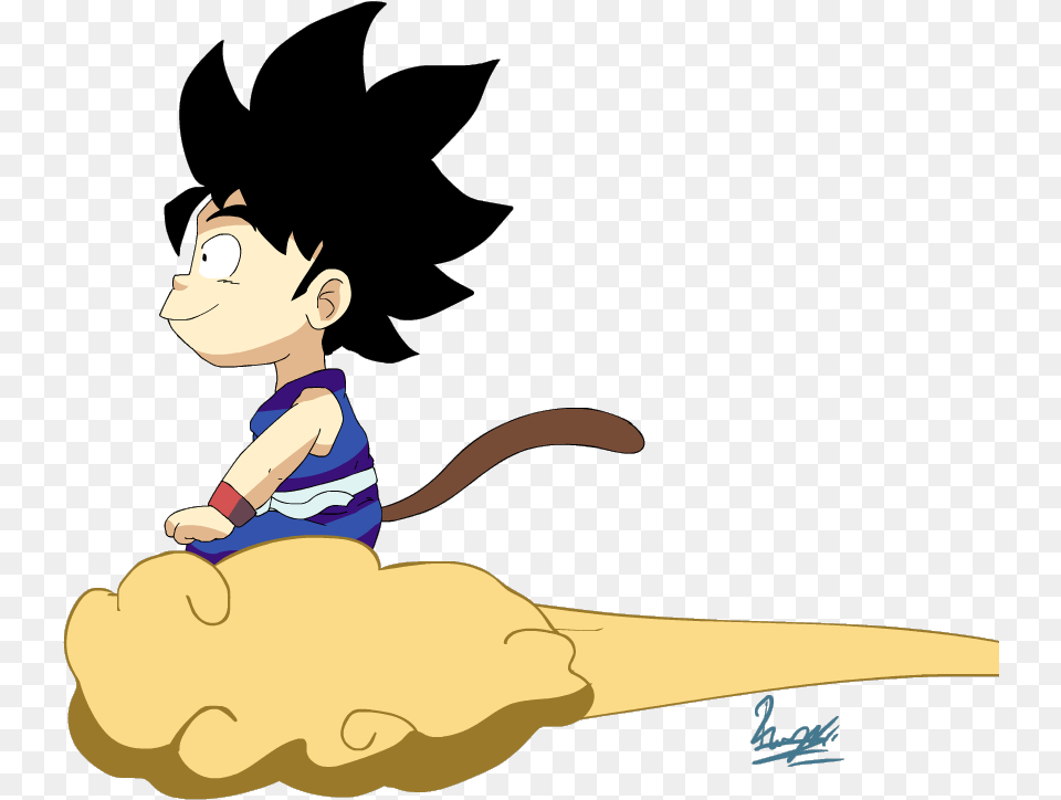 Kid Goku Gif By Roanimations Cartoon, Person, Face, Head Png