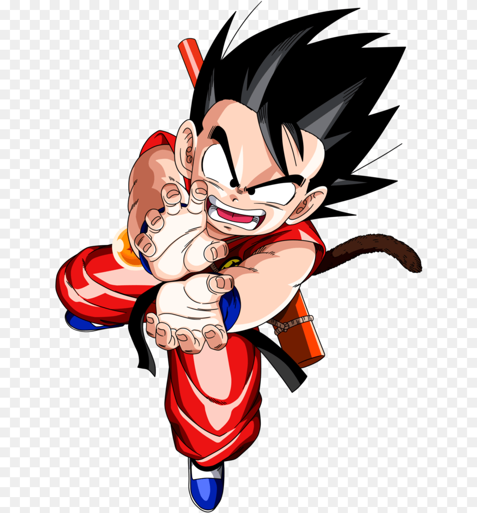 Kid Goku Super Kamehameha By Bardock10 Dragon Ball Kid Dragon Ball Z Characters, Book, Comics, Publication, Baby Free Png