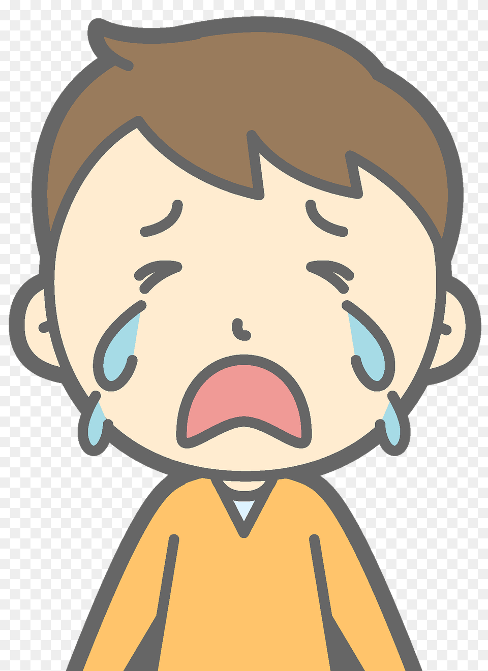 Kid In Tears Clipart, Baby, Person, Face, Head Free Transparent Png