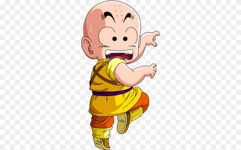 Kid Krillin Psd Official Psds Dragon Ball Kid Krillin, Baby, Person, Face, Head Free Png