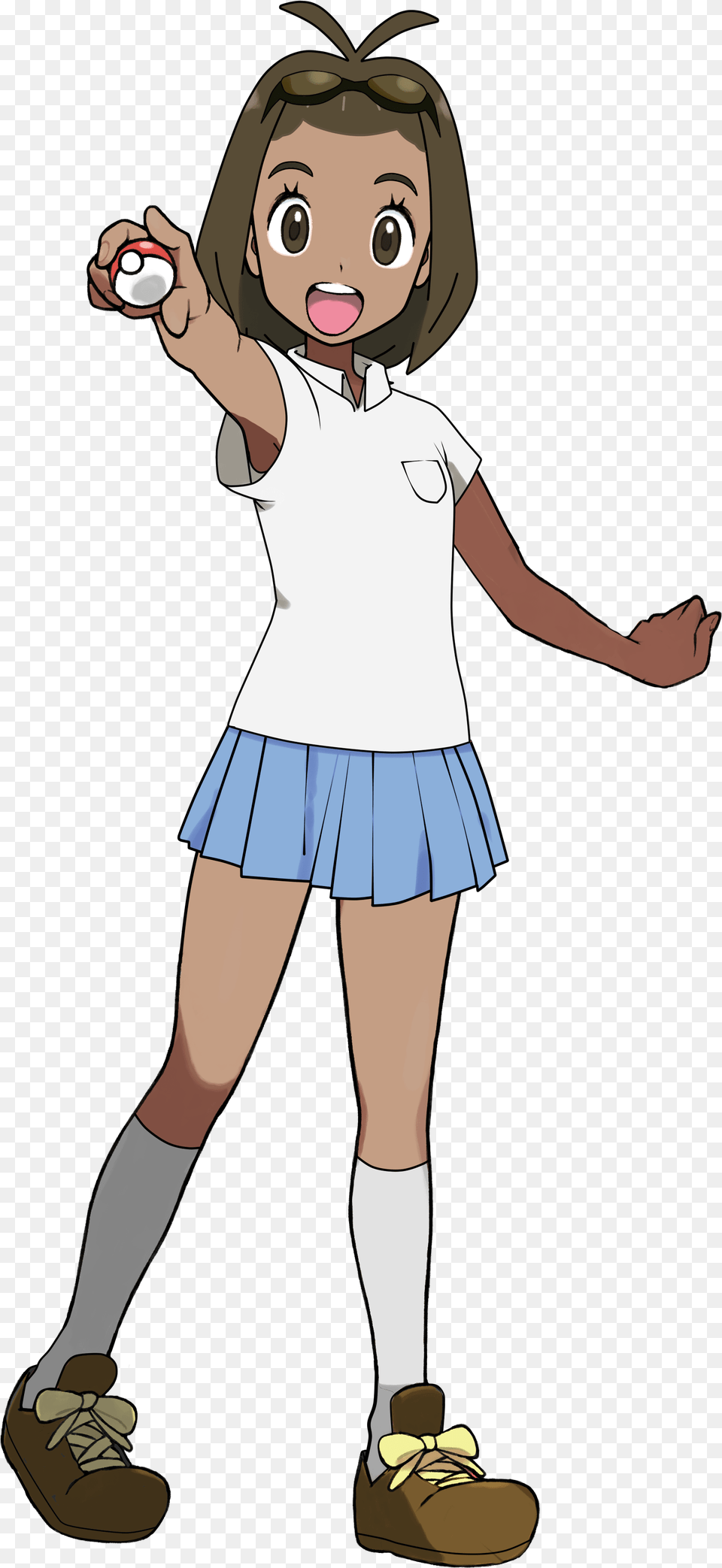Kid Mother Pokemon Trainer Sun And Moon Pokemon Mom, Book, Publication, Person, Girl Free Transparent Png