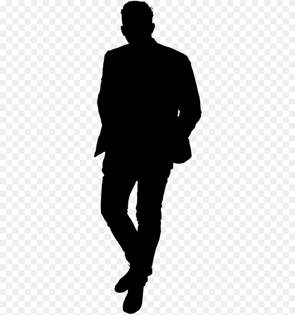 Kid Running Silhouette, Adult, Male, Man, Person Png