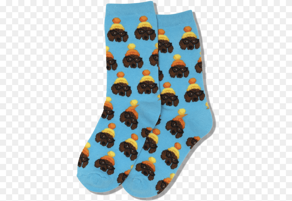 Kid S Winter Dogs Crew Socksclass Slick Lazy Sock, Clothing, Hosiery Png Image