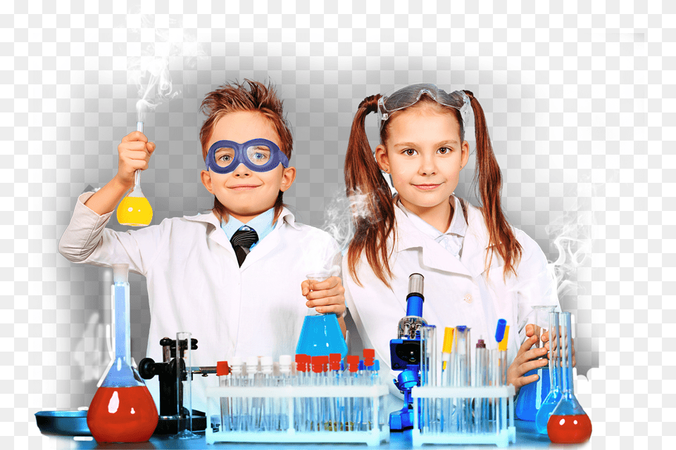 Kid Scientist, Clothing, Coat, Lab, Person Png