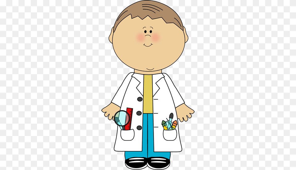 Kid Scientist Classroom Bulletin Board Ideas, Clothing, Coat, Cutlery, Baby Free Png Download