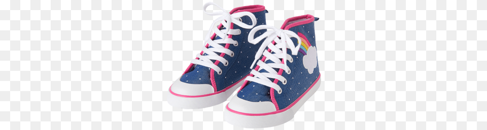 Kid Shoes Girl39s Hi Top Sneakers By Gymboree Size 13 Blue, Clothing, Footwear, Shoe, Sneaker Free Transparent Png