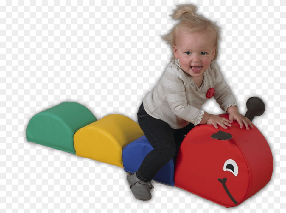 Kid Sitting Crawly Caterpillar, Baby, Person, Face, Head Free Png
