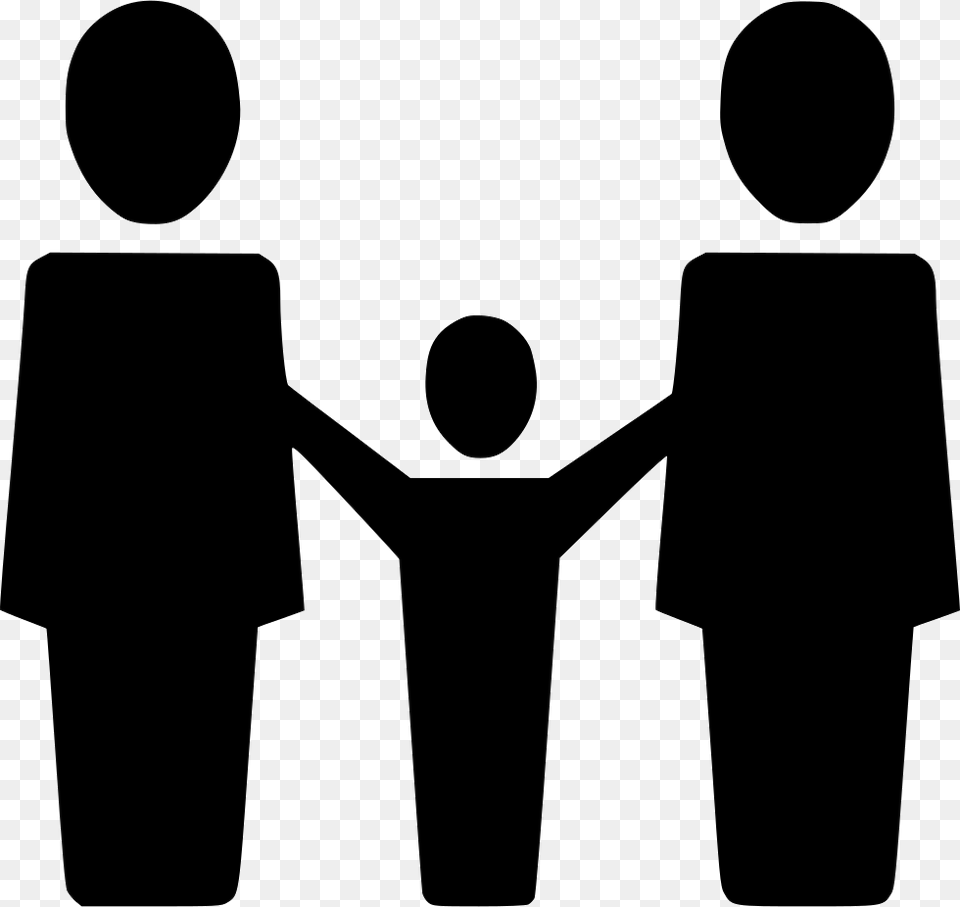 Kid Standing, Body Part, Hand, Person, Silhouette Free Png Download