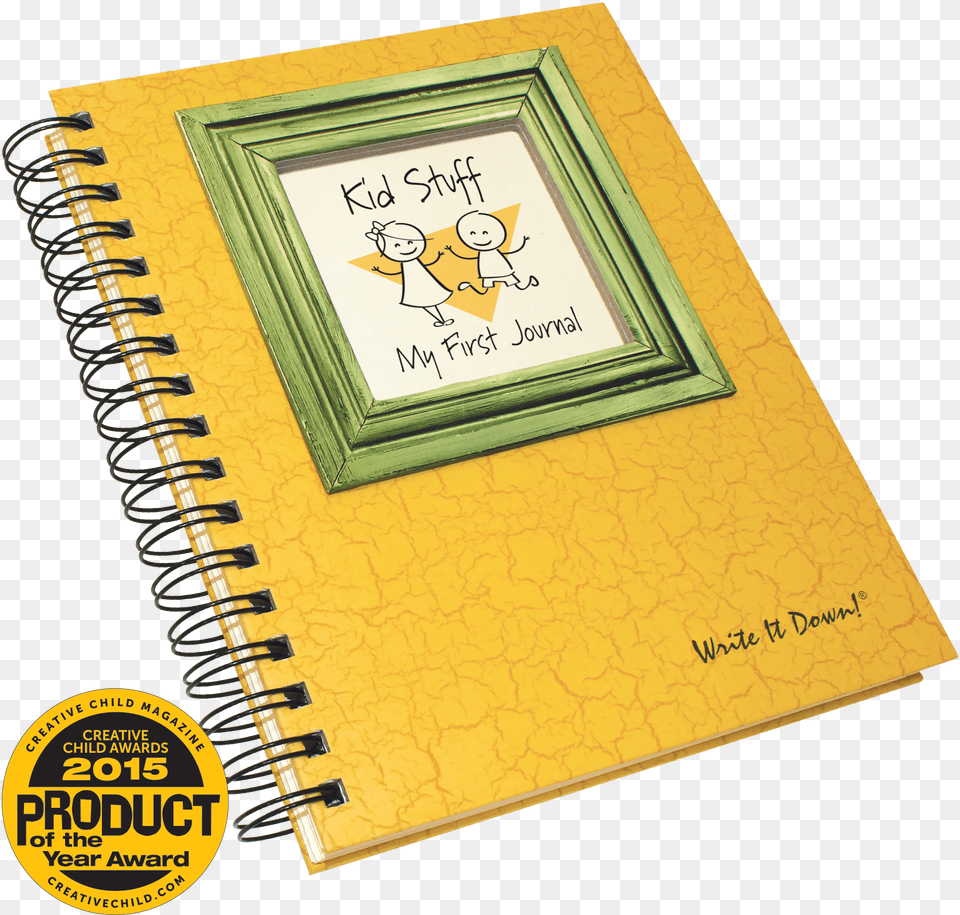 Kid Stuff My First Journal Yellow Spyx Micro Gear Set Black, Diary, Page, Text, Book Free Png