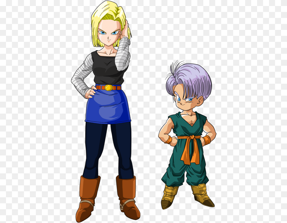 Kid Trunks Dragon Ball, Book, Comics, Publication, Baby Free Png