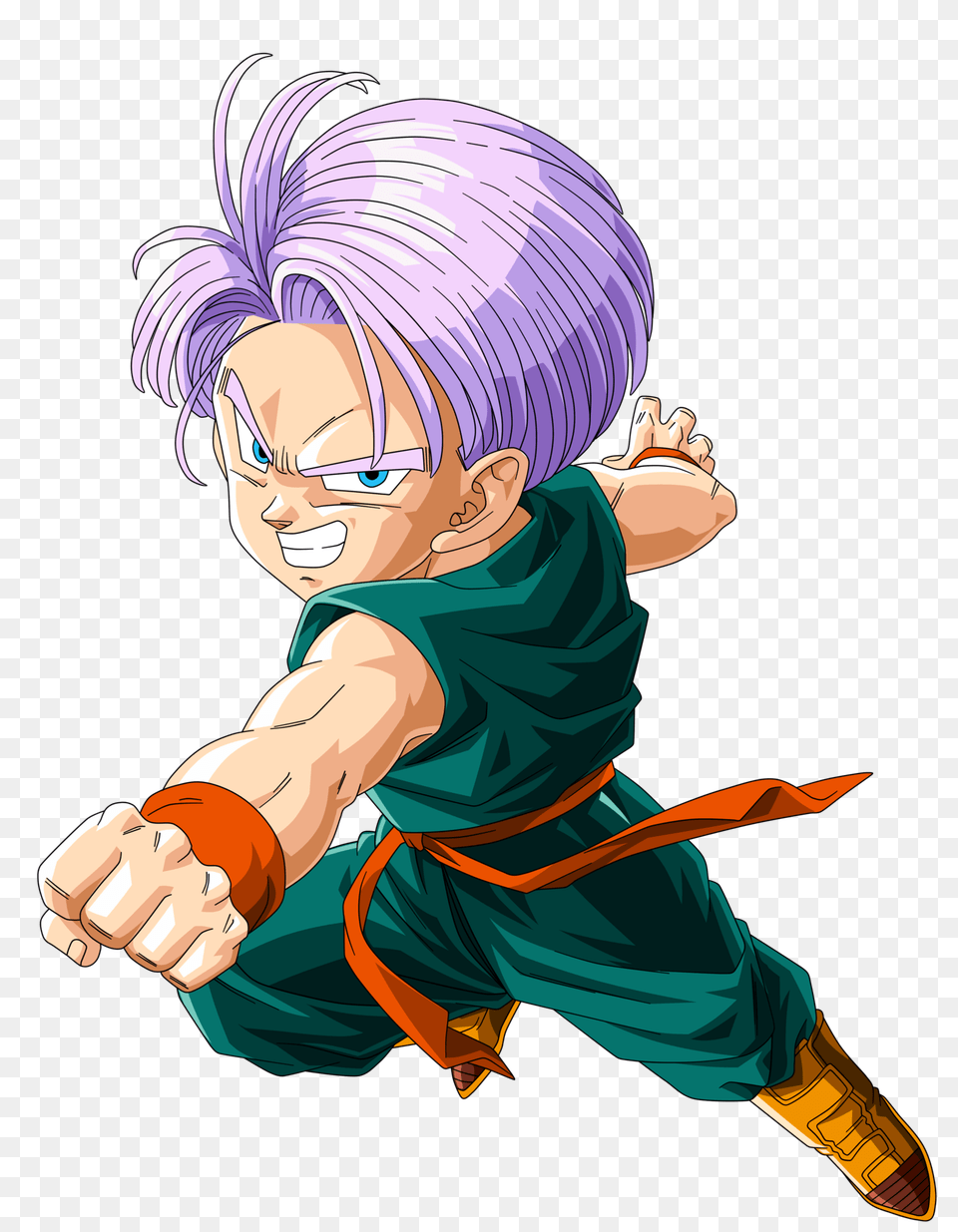 Kid Trunks Image, Book, Comics, Publication, Baby Png