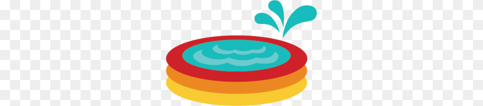 Kiddie Pool Clipart, Cream, Dessert, Food, Icing Free Png