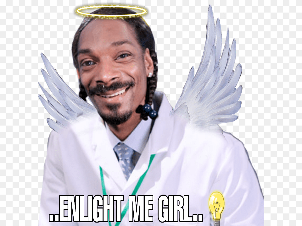 Kidkannabis Snoop Ganja Angel Thc Doctors And Weed, Clothing, Coat, Adult, Male Png Image
