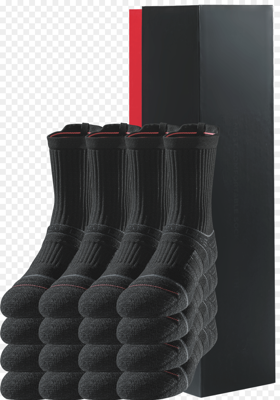 Kidmid 8 Black 1 Sock, Clothing, Hosiery Free Png