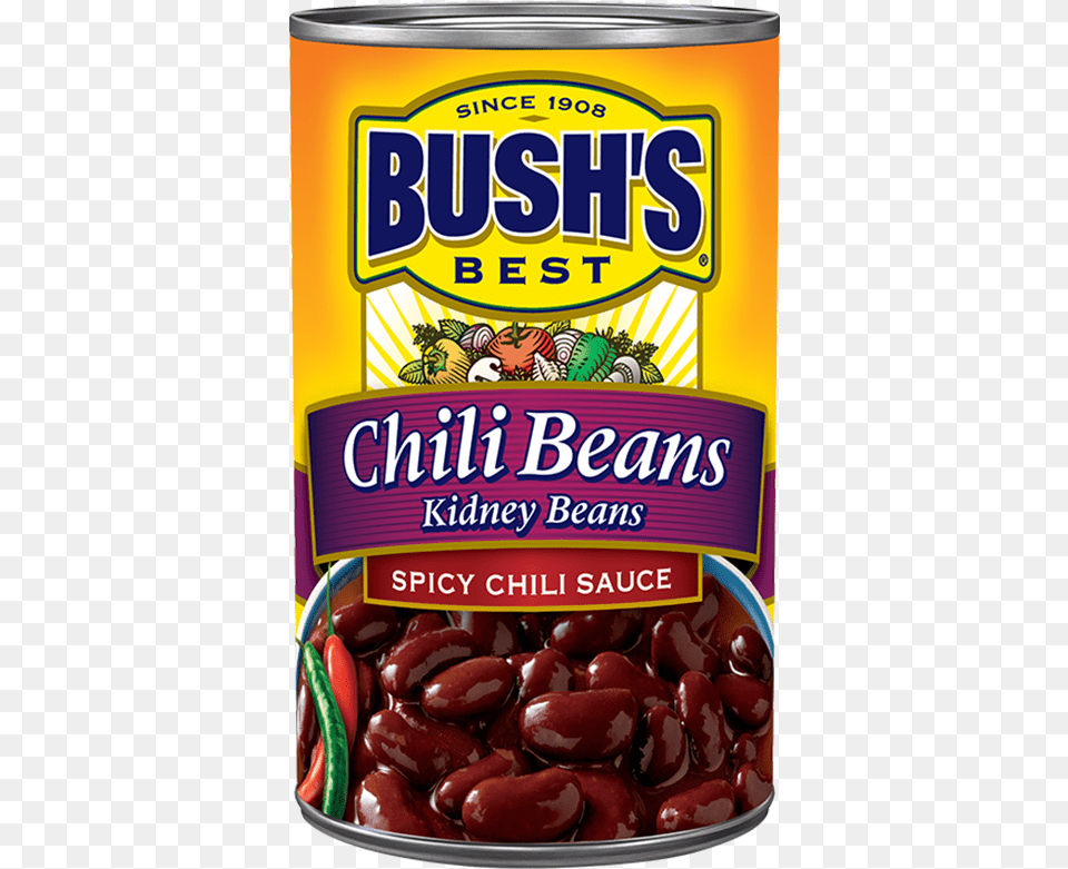 Kidney Beans In A Spicy Chili Sauce Chili Beans In Sauce, Aluminium, Tin, Can, Food Free Transparent Png
