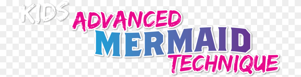 Kids Advanced Mermaid Technique Web Banner Graphic Design, People, Person, Text, Sticker Png Image