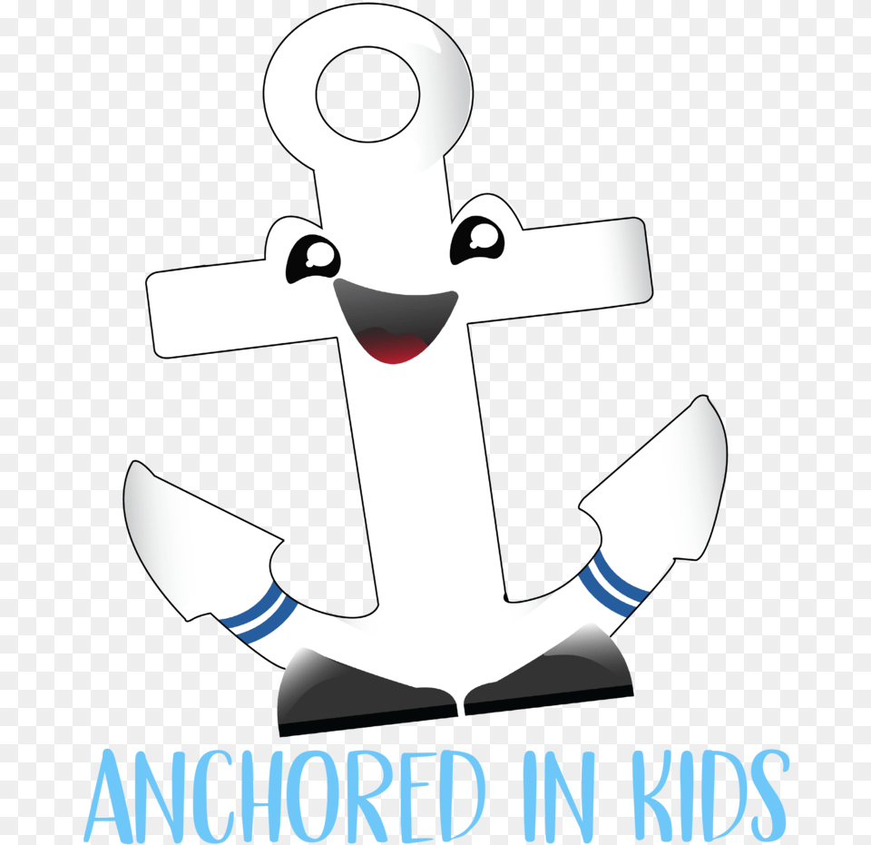 Kids Anchor Black Outline, Electronics, Hardware, Hook, Cross Free Png Download