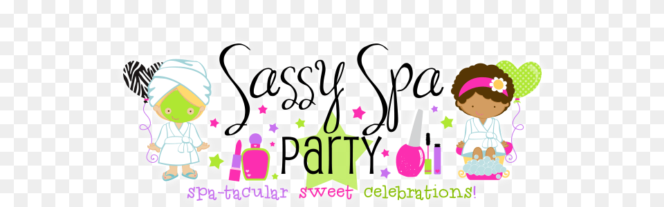 Kids And Childrens Spa Parties Houston Girls Spa Birthday Party, People, Person, Baby, Face Free Png Download