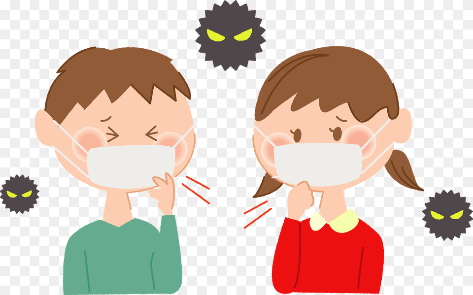 Kids Are Sick With Colds Clipart, Baby, Person, Face, Head Png