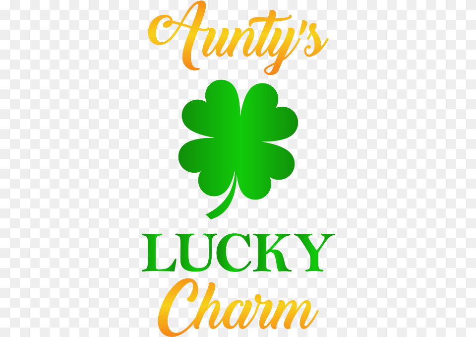 Kids Auntys Lucky Charm St Patricks Day Irish Tote Bag Shamrock, Leaf, Plant, Book, Publication Free Png Download