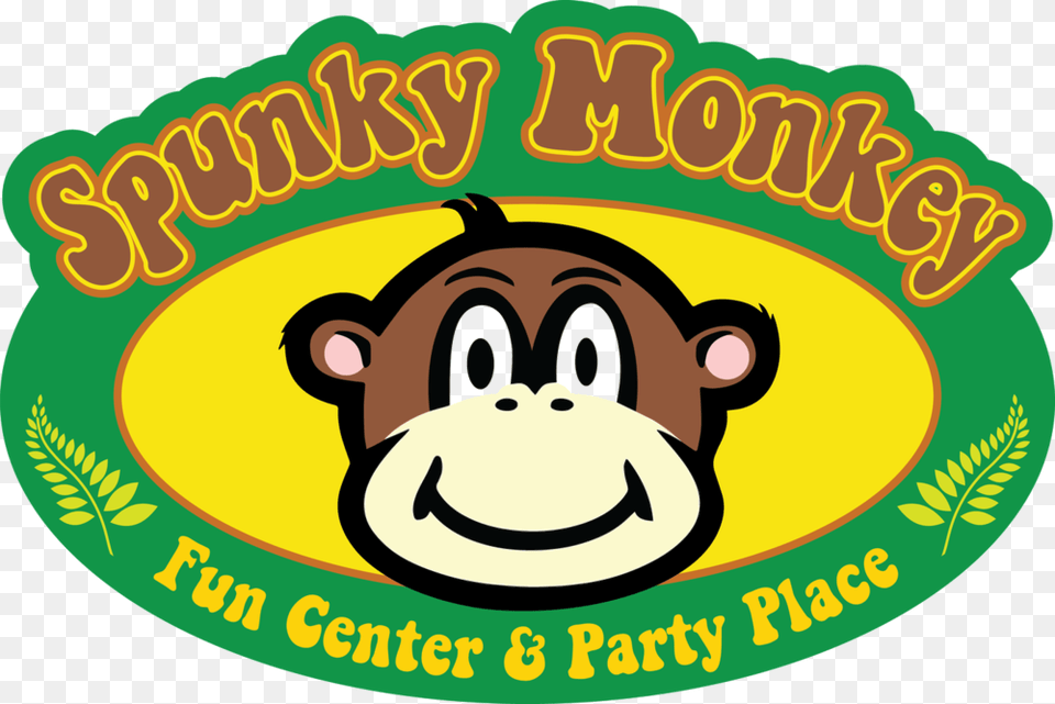 Kids Birthday Background Spunky Monkey Free Transparent Png
