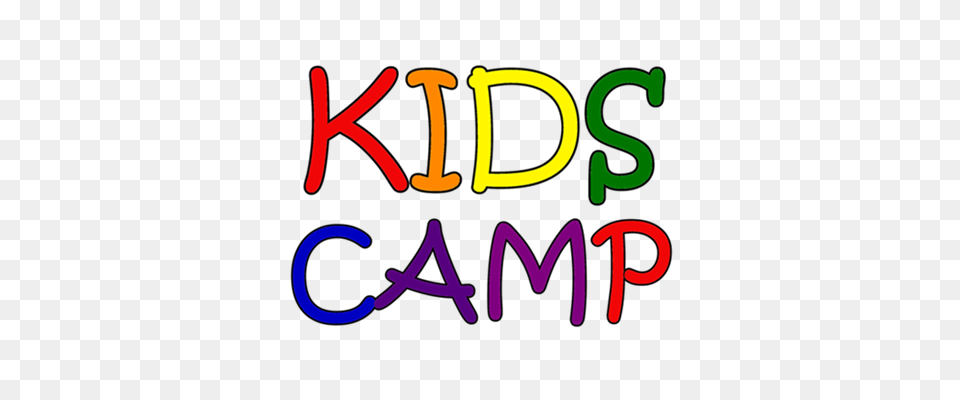 Kids Camp Logos, Light, Neon, Text, Dynamite Png Image