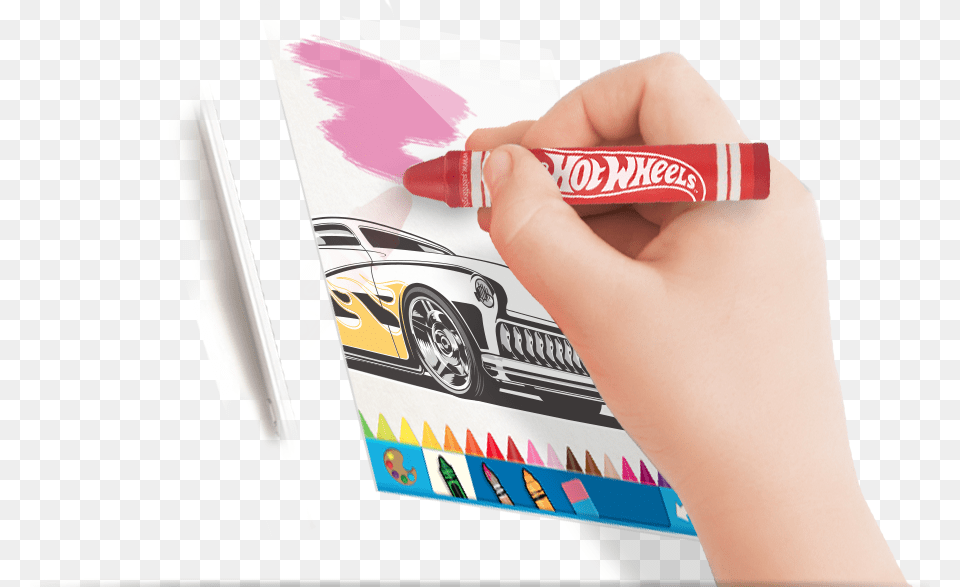 Kids Can Use The Digital Crayon Stylus With Any App Hot Wheels, Baby, Person, Marker, Machine Free Transparent Png