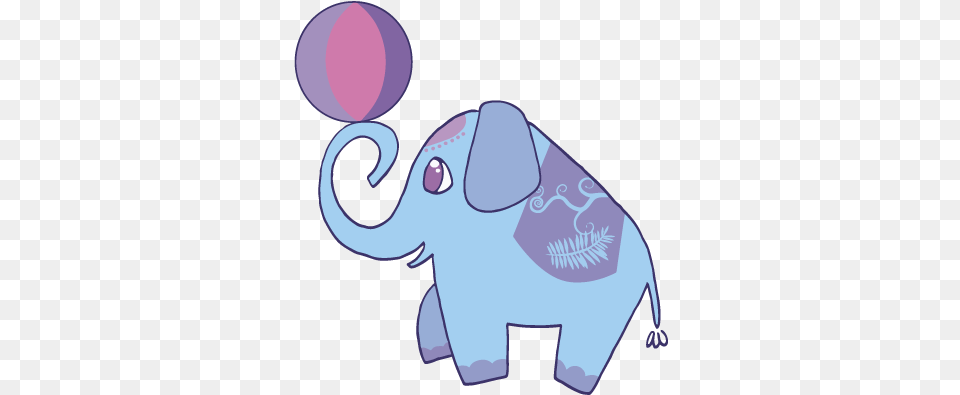 Kids Circus Elephant Wall Sticker Animal Figure, Baby, Person, Wildlife, Mammal Png