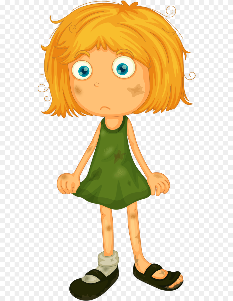 Kids Clipart Dirty Girl Clipart, Baby, Person, Face, Head Free Png Download