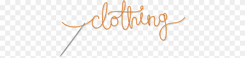 Kids Clothing Thread Calligraphy, Text, Handwriting Free Transparent Png