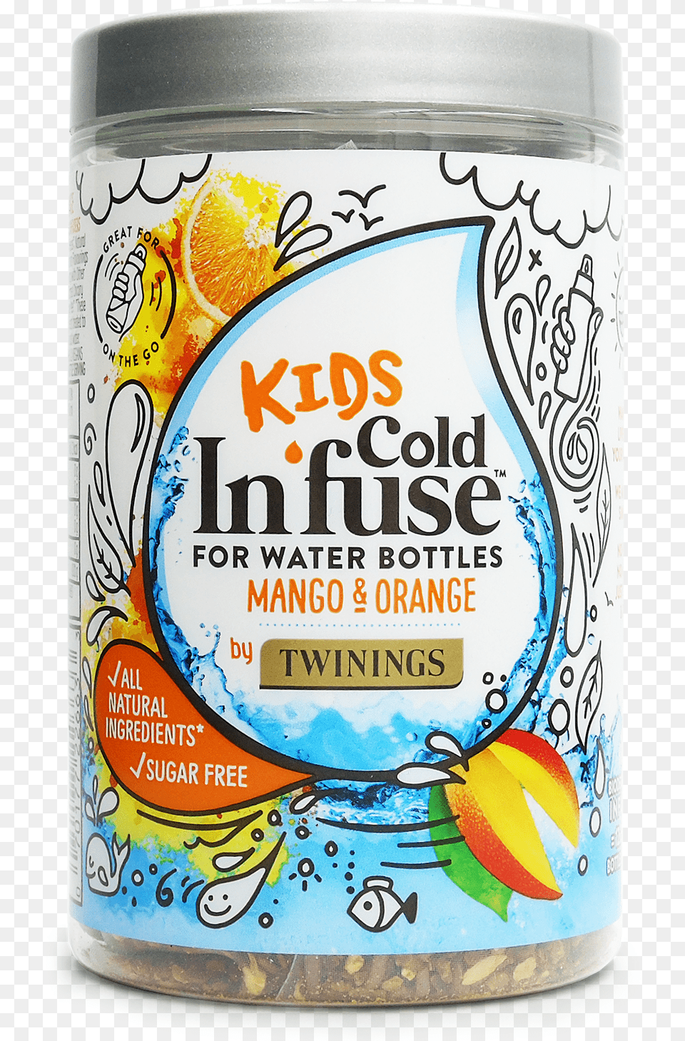 Kids Cold Infuse, Tin, Food, Fruit, Plant Free Png Download