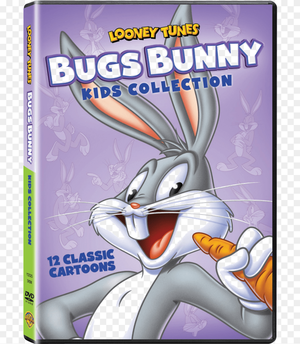 Kids Collection Bugs Bunny Dvd Daffy Duck Dvd Looney Tunes Bugs Bunny Dvd, Book, Comics, Publication, Adult Free Png