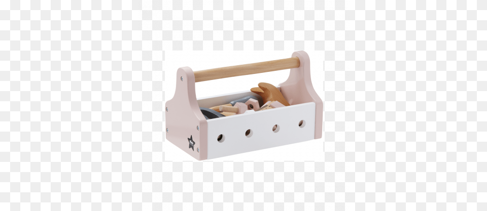 Kids Concept Toolbox In Pink Caja De Herramientas Rosa, Drawer, Furniture, Crib, Infant Bed Free Png