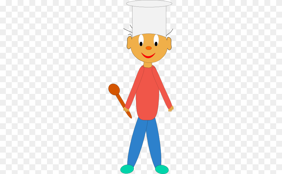 Kids Cooking Clipart, Cutlery, Spoon, Baby, Person Png