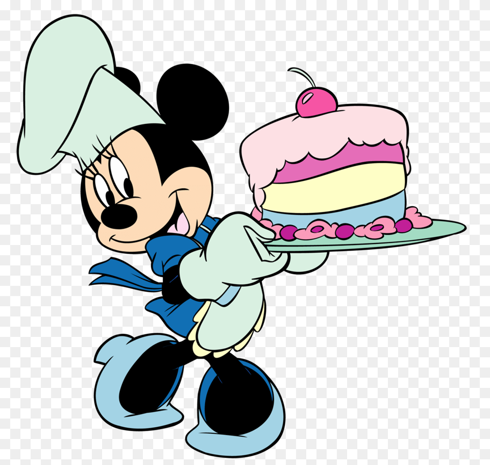 Kids Cooking Clipart, Cartoon, Birthday Cake, Cake, Cream Free Png Download