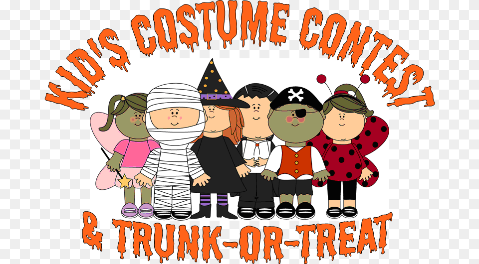 Kids Costume Contest Amp Trunk Or Treat, Publication, Person, People, Hat Png