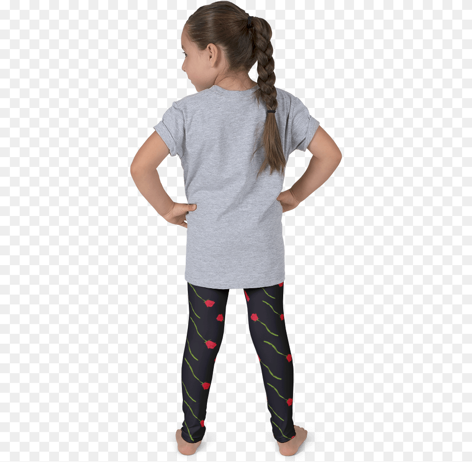 Kids Cow Leggings, Child, Female, Girl, Person Free Png Download